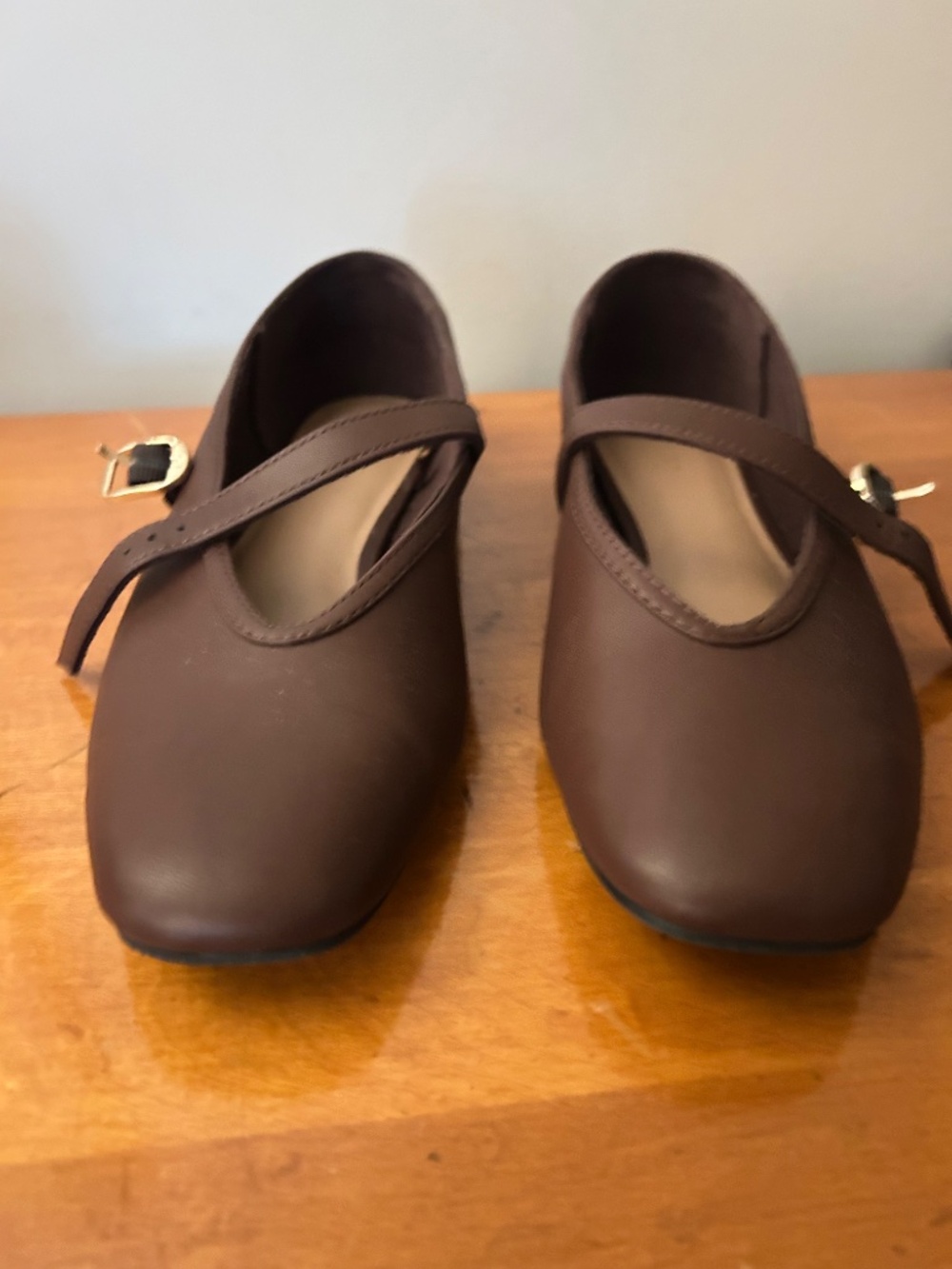Old Navy Brown Mary Janes - Picture 2 of 4